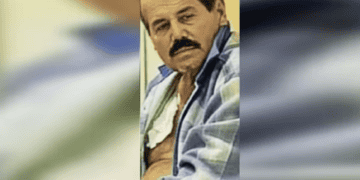 Foto del narcotraficante Ismael "El Mayo" Zambada tras su detención en Estados Unidos